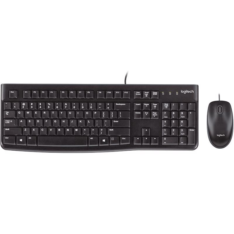 Logitech MK120 Keyboard & Mouse - Retail