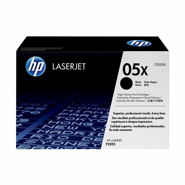 HP 05X Original High Yield Laser Toner Cartridge - Black - 1 Pack