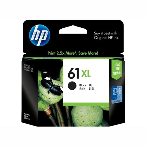 HP 61XL Original Inkjet Ink Cartridge - Black Pack