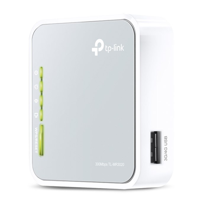 TP-Link TL-MR3020 Wi-Fi 4 IEEE 802.11n Ethernet, Cellular Wireless Router