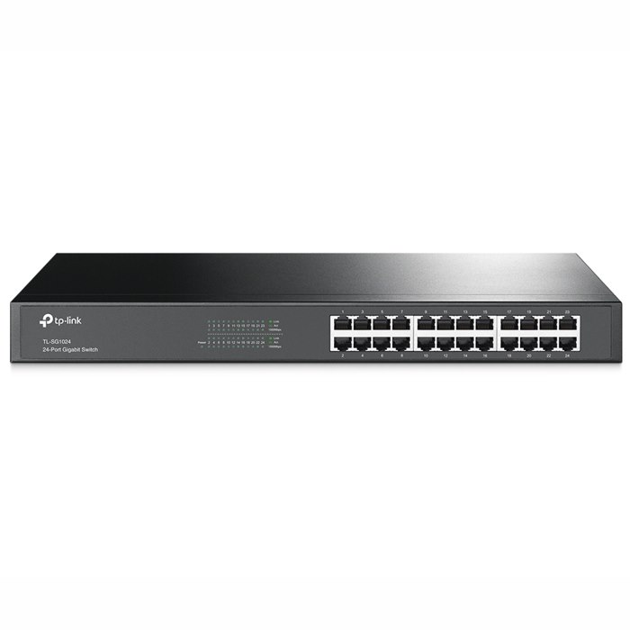 TP-Link TL-SG1024 24 Ports Ethernet Switch - Gigabit Ethernet - 10/100/1000Base-T