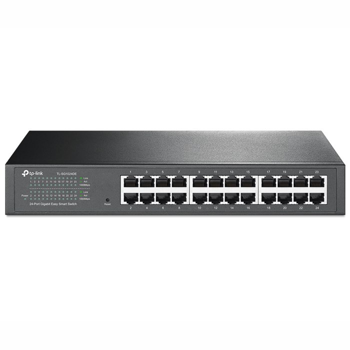 TP-Link TL-SG1024DE 24 Ports Manageable Ethernet Switch - Gigabit Ethernet - 10/100/1000Base-T