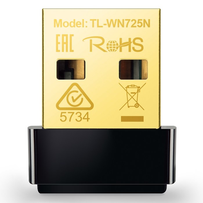 TP-Link TL-WN725N IEEE 802.11n Wi-Fi Adapter for Desktop Computer, Notebook