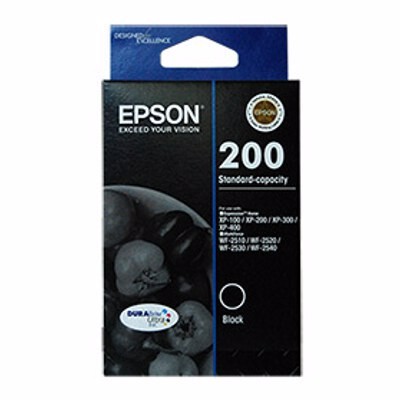 Epson DURABrite Ultra 200 Original Inkjet Ink Cartridge - Black - 1 Pack
