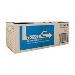 Kyocera TK-594C Original Laser Toner Cartridge - Cyan Pack