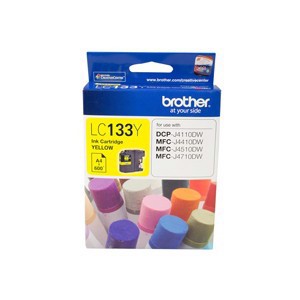 Brother Innobella LC133Y Original Standard Yield Inkjet Ink Cartridge - Yellow Pack