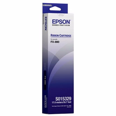 Epson C13S015329 Dot Matrix Ribbon - Black - 1 Pack