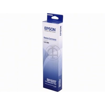 Epson C13S015337 Dot Matrix Ribbon Cartridge - Black Pack