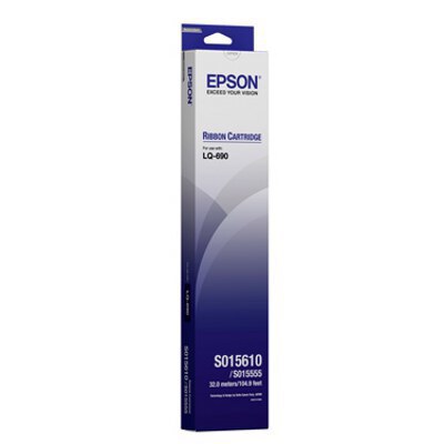 Epson S015610 Dot Matrix Ribbon - Black Pack
