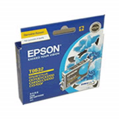 Epson DURABrite T0632 Original Inkjet Ink Cartridge - Cyan Pack