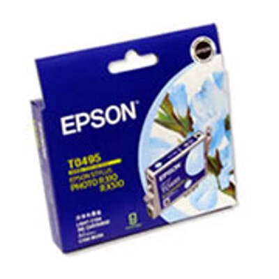 Epson T0495 Original Inkjet Ink Cartridge - Light Cyan - 1 Pack