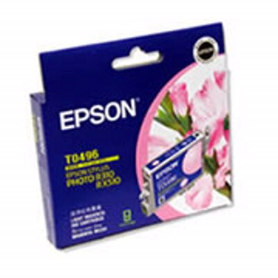Epson T0496 Original Inkjet Ink Cartridge - Light Magenta - 1 Pack