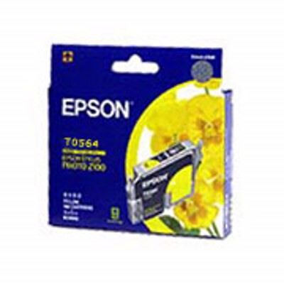 Epson T0564 Original Inkjet Ink Cartridge - Yellow - 1 Pack