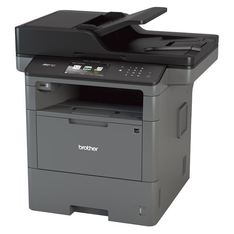 Brother MFC-L6700DW Wireless Laser Multifunction Printer - Monochrome