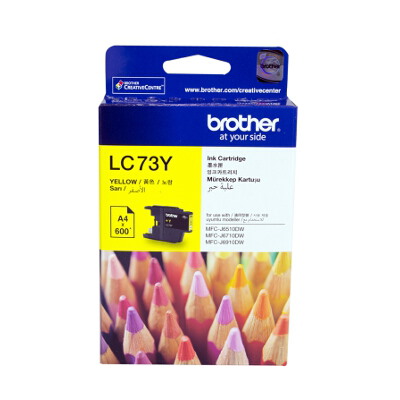 Brother Innobella LC73Y Original Inkjet Ink Cartridge - Yellow Pack