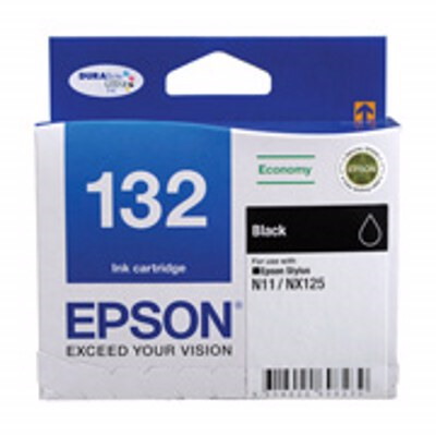 Epson DURABrite Ultra No. 132 Original Inkjet Ink Cartridge - Black Pack