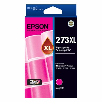 Epson Claria 273XL Original High Yield Inkjet Ink Cartridge - Magenta - 1 Pack