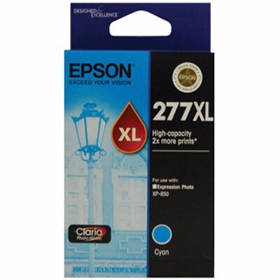Epson Claria 277XL Original High Yield Inkjet Ink Cartridge - Cyan Pack