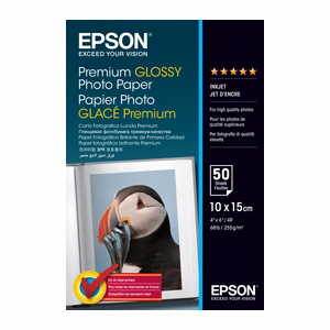 Epson Premium C13S041729 Photo Paper - White