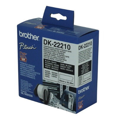 Brother DK22210 Label Tape
