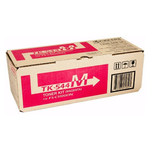 Kyocera TK-544M Original Laser Toner Cartridge - Magenta Pack