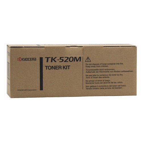 Kyocera TK-520M Original Laser Toner Cartridge - Magenta Pack