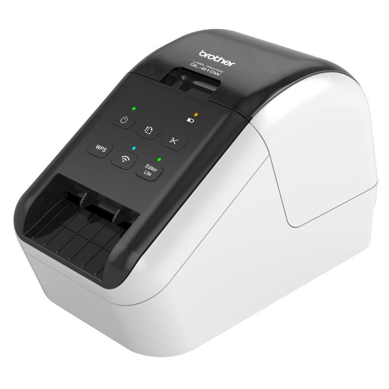 Brother QL810W Direct Thermal Printer - Monochrome - Label Print - USB - Wireless LAN