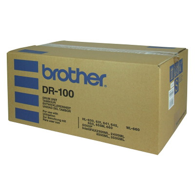 Brother DR 100 Laser Imaging Drum - Black