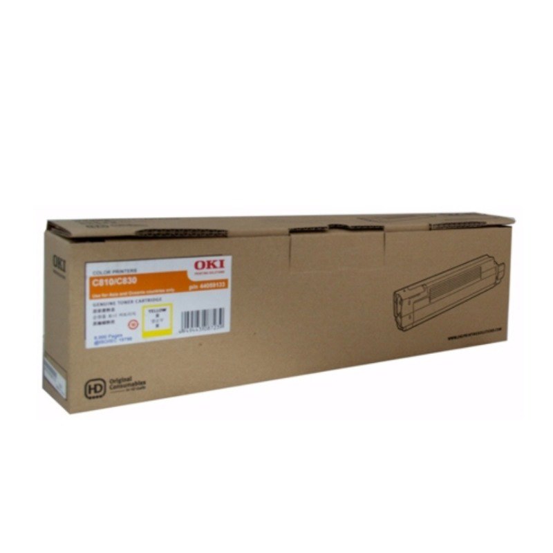 Oki Original LED Toner Cartridge - Yellow Pack
