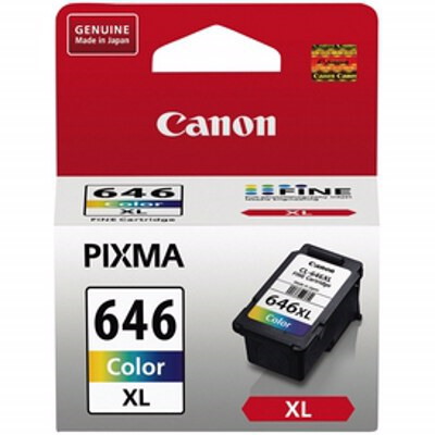 Canon CL-646XL Original High Yield Inkjet Ink Cartridge - Black Pack