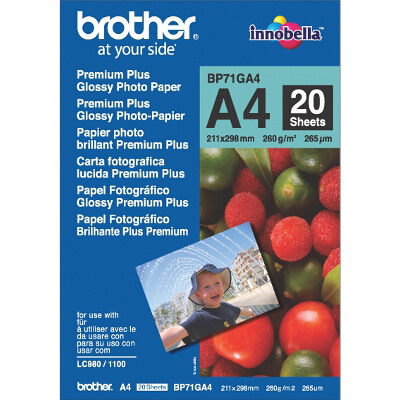 Brother Innobella BP71GA4 Inkjet Photo Paper