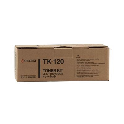 Kyocera TK-120 Original Laser Toner Cartridge - Black - 1 Pack