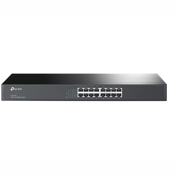 TP-Link TL-SF1016 16 Ports Ethernet Switch - Fast Ethernet - 10/100Base-TX