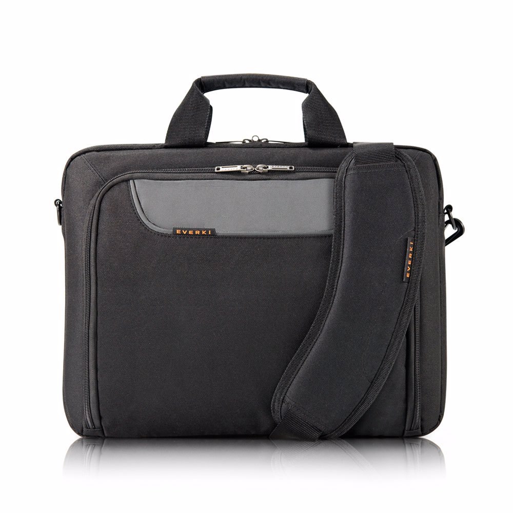 Everki Advance Carrying Case (Briefcase) for 35.8 cm (14.1") Notebook - Black