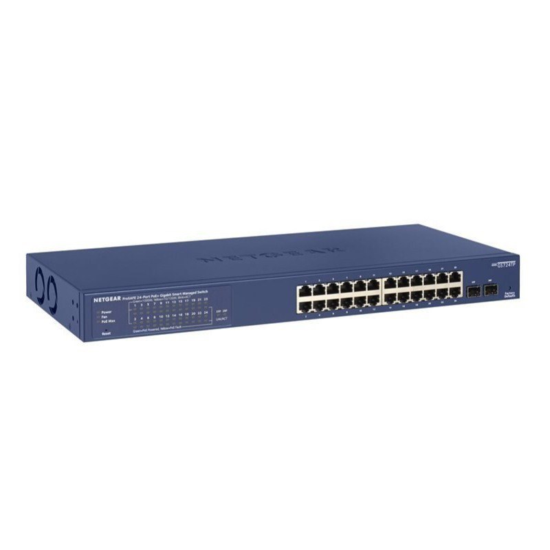 Netgear ProSafe GS724TP 24 Ports Manageable Ethernet Switch - Gigabit Ethernet - 10/100/1000Base-T