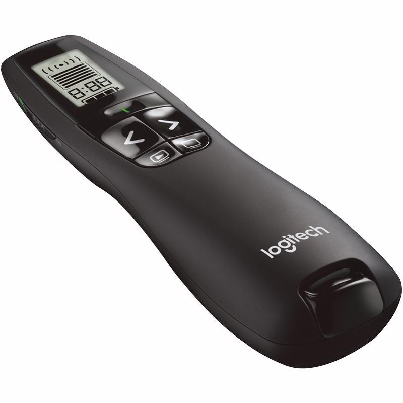 Logitech R800 Presentation Pointer - Radio Frequency - USB - Laser - Black