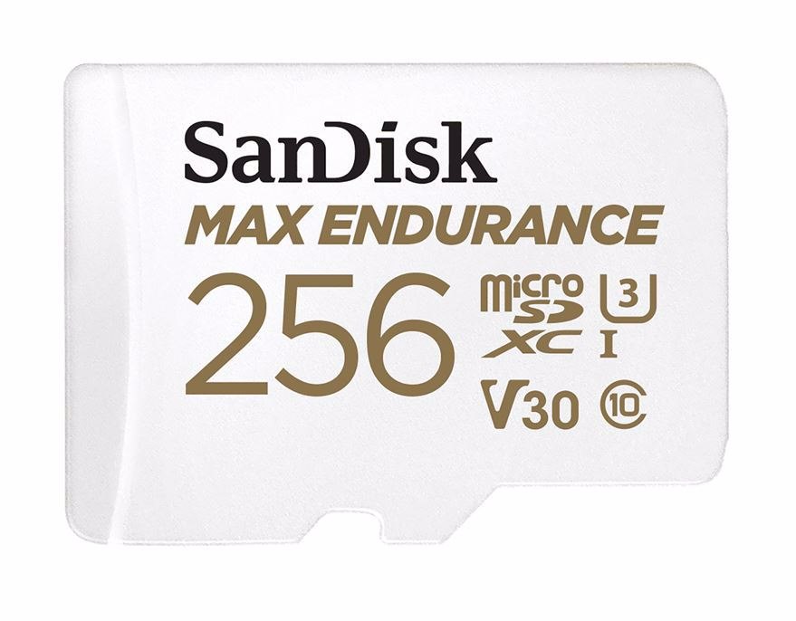 SanDisk MAX ENDURANCE 256 GB Class 10/UHS-I (U3) microSDXC