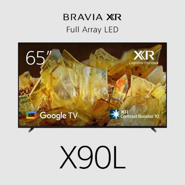 Sony Bravia X90L TV 65" Premium 4K (3840 X 2160), 100Hz, HDR10, HLG, Dolby Vision, XR Motion Clarity, XR Triluminos Pro, XR Contrast Booster 10