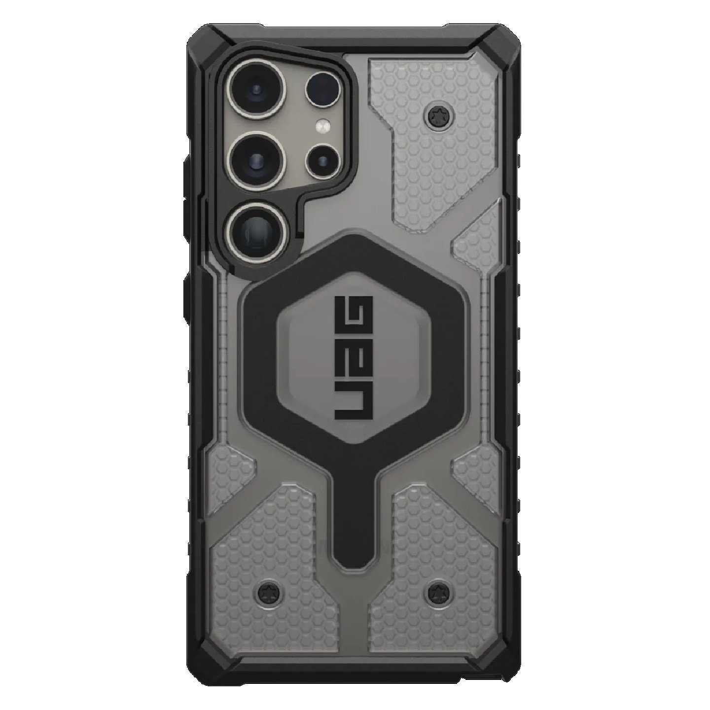 Uag Pathfinder Clear Pro Magnetic Samsung Galaxy S24 Ultra 5G (6.8') Case - Ice (214427114343), 18 FT. Drop Protection (5.4M), Raised Screen Surround