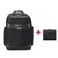 Everki Onyx Premium Travel Friendly Laptop Backpack Up To 15.6" + Rfid Slim Wallet With 8 card-Slots, Bill-Holder And Coin-Pouch Bundle