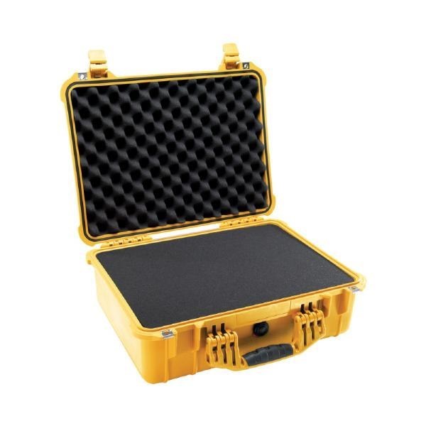 Pelican 1520 Protector Case With Foam (Yellow 1520-000-240)
