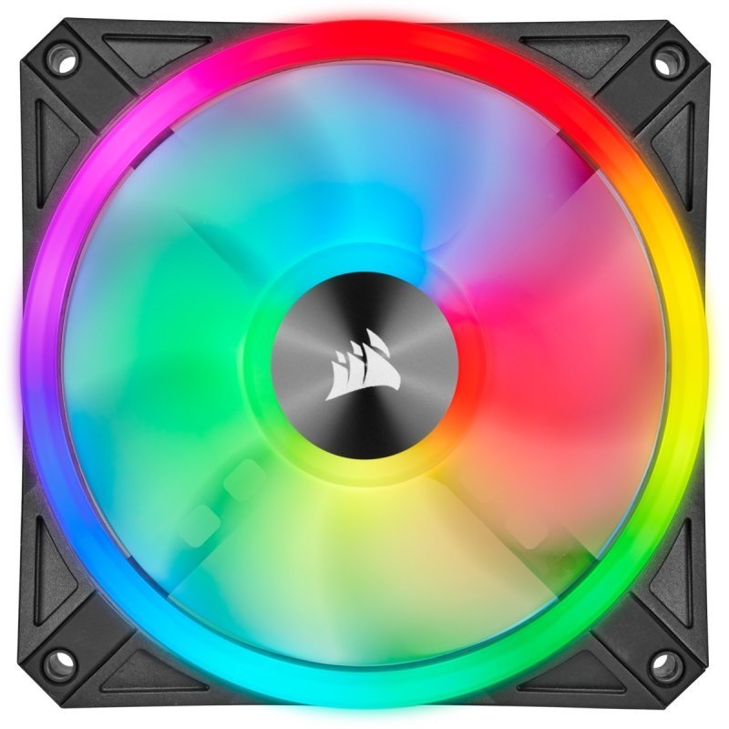 Corsair QL Series, QL140 RGB, 140MM RGB Led Fan, Single Pack