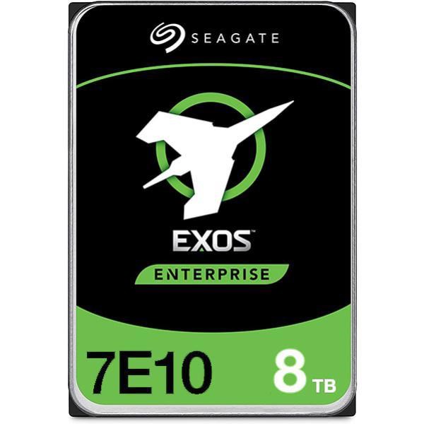 Seagate Exos 7E10 8TB 512E/4kn Sata, 7200RPM, 3.5", 256MB Cache, 5 Years Warranty