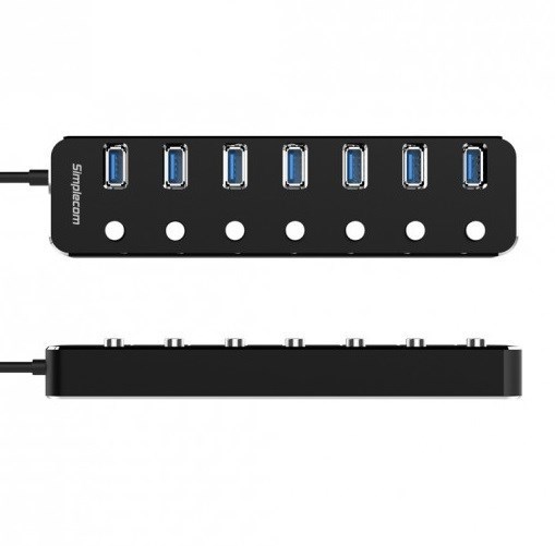 Simplecom SMP Uhb Alum-7P-Usb3-Switches