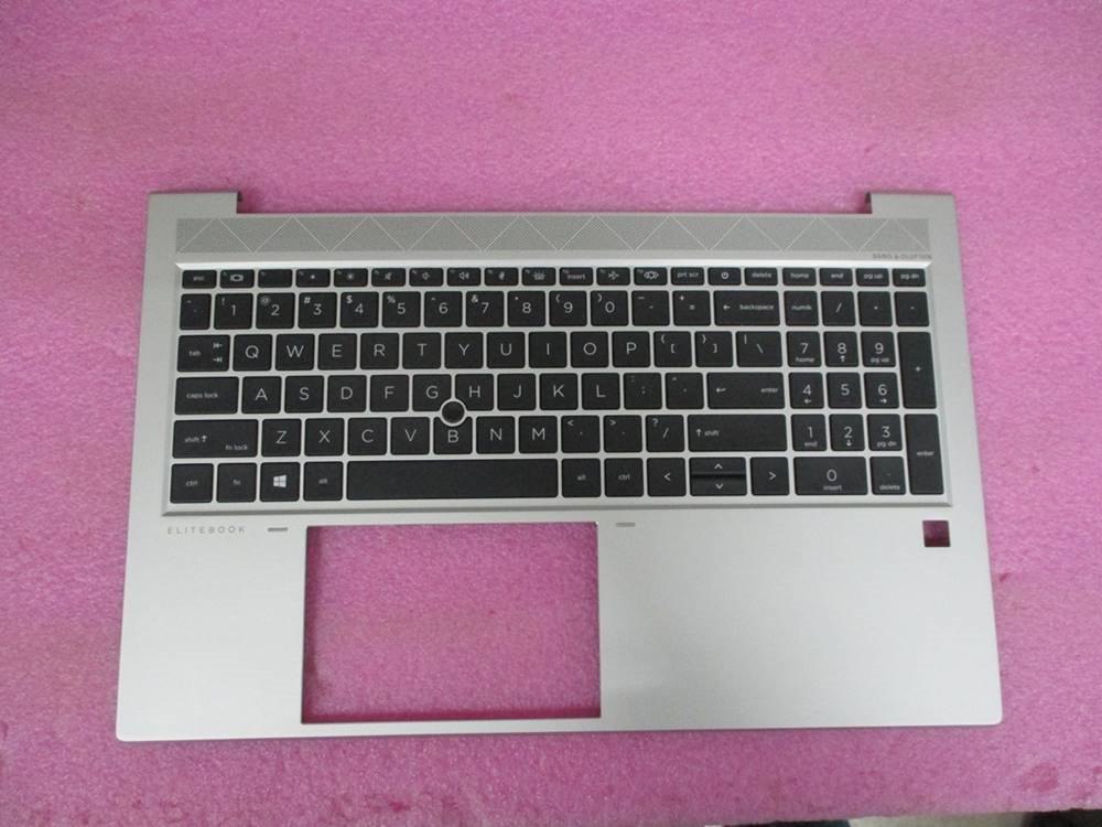 Original HP Keyboard with Top Cover CP+PS BL English