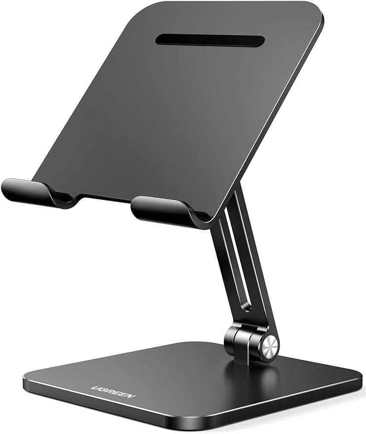 UGREEN Tablet Stand Adjustable & Aluminum Tablet Holder for Desk Compatible for iPad