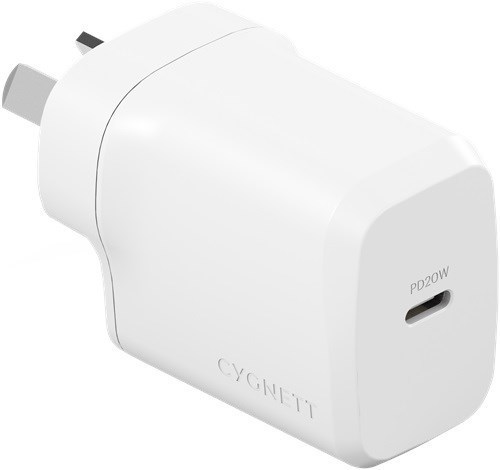 Cygnett CYG Acc 20W-Usb-C-Pd-Fast-Wall-Charger