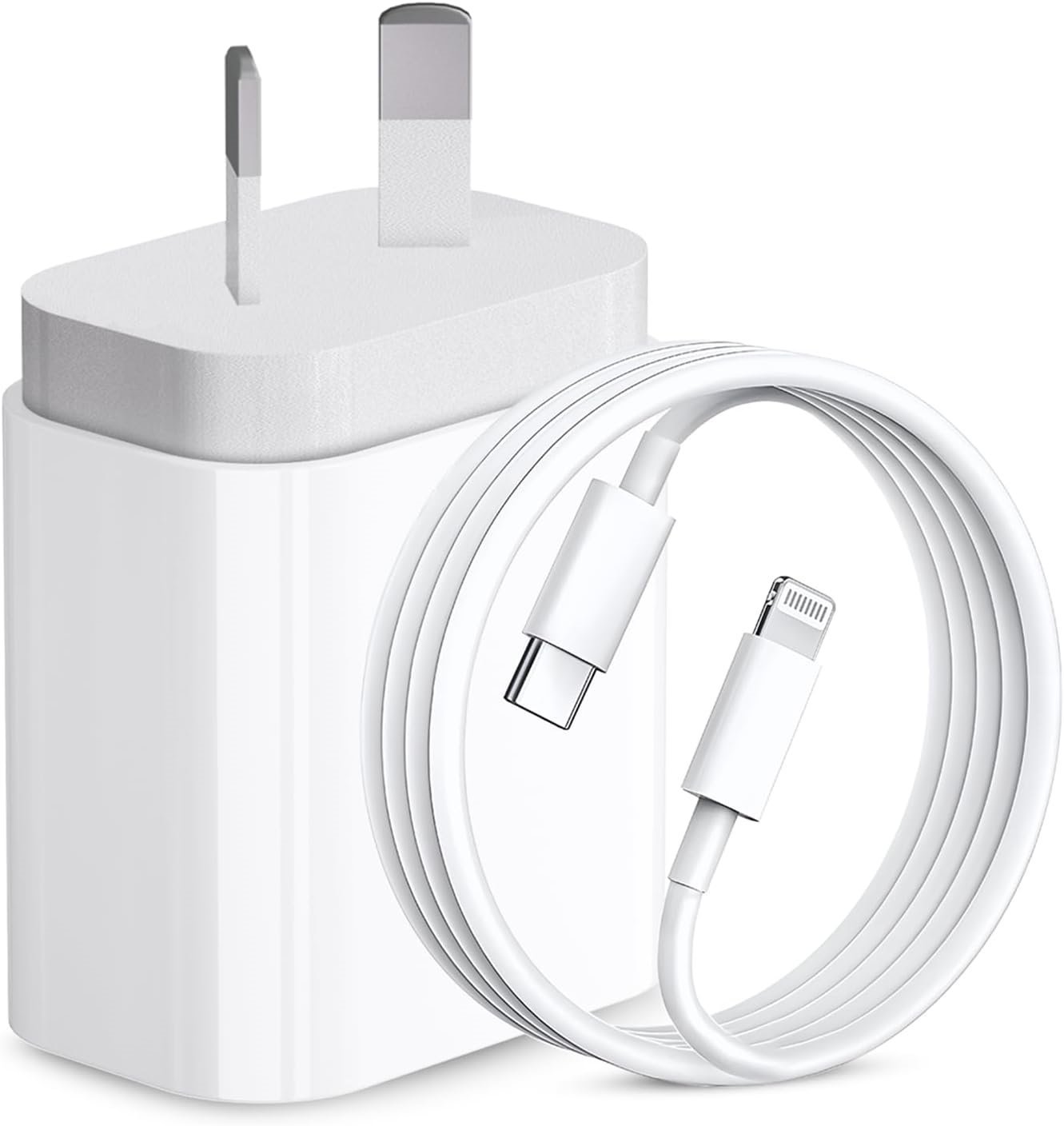 Apple iPhone Charger, 20W USB C Charger with USB C to Lightning Cable