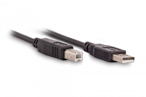 StarTech 15 ft USB 2.0 A to B Cable - M/M - USB 2.0 Cable - Black - USB Type A (M) to USB Type B (M)
