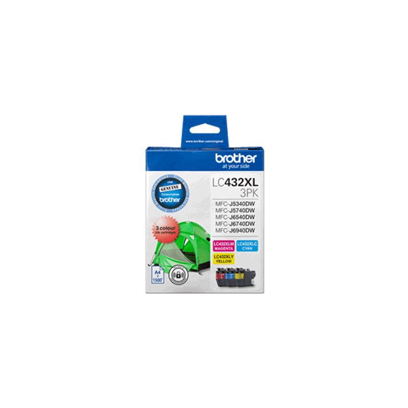 Brother LC432XL CMY Colour PK